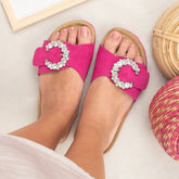 Imagen del producto Sandalia Fucsia Mujer