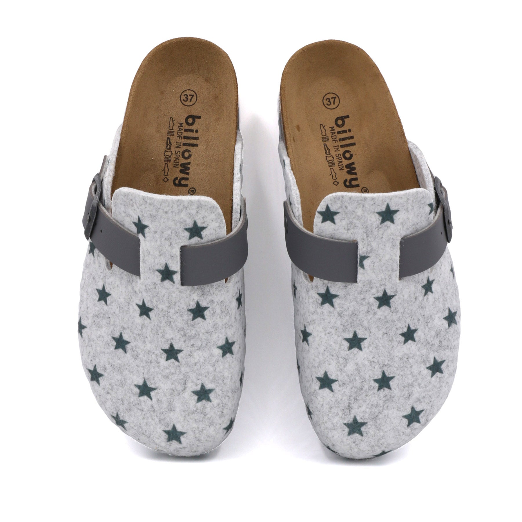 Imagen del producto Zueco Gris Mujer