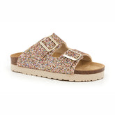 Imagen del producto Sandalia Plataforma Dorado Mujer