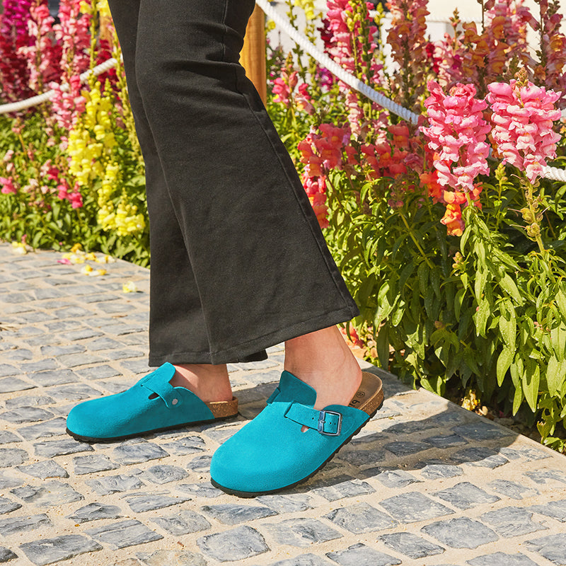 Imagen del producto Zueco Azul Mujer