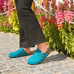 Imagen del producto Zueco Azul Mujer