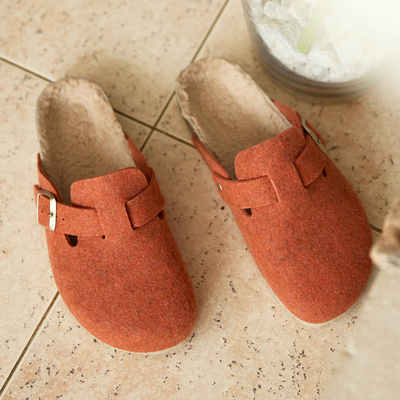 Imagen del producto Zueco Naranja Mujer