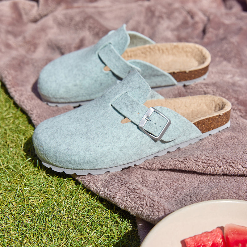 Imagen del producto Zueco Azul Mujer