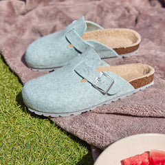 Imagen del producto Zueco Azul Mujer