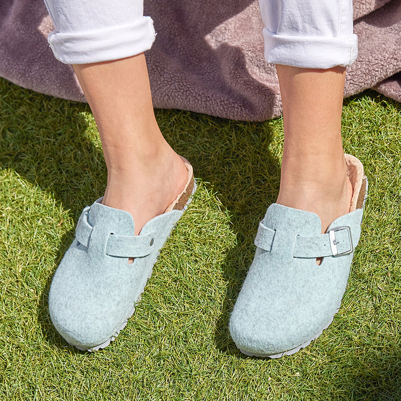 Imagen del producto Zueco Azul Mujer