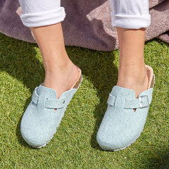 Imagen del producto Zueco Azul Mujer