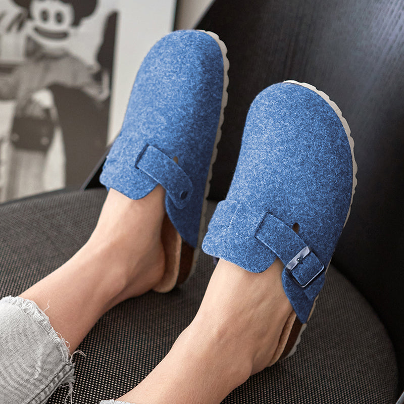 Imagen del producto Zueco Azul Mujer