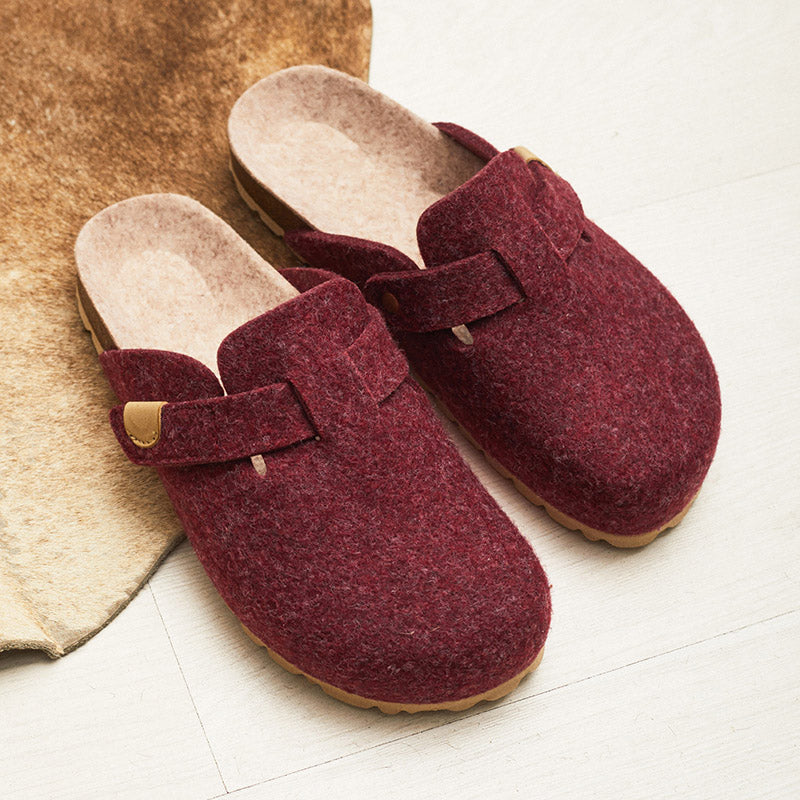 Imagen del producto Zueco Rojo Mujer