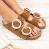 Imagen del producto Sandalia Marron Mujer