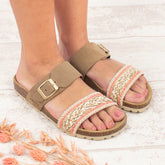 Imagen del producto Sandalia Marron Mujer