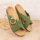 Imagen del producto Sandalia Verde Mujer