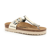 Imagen del producto Sandalia Plataforma Dorado Mujer