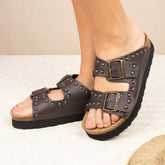 Imagen del producto Sandalia Plataforma Marron Mujer