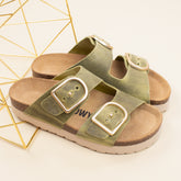 Imagen del producto Sandalia Plataforma Verde Mujer