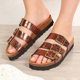 Imagen del producto Sandalia Plataforma Marron Mujer