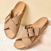 Imagen del producto Sandalia Marron Mujer