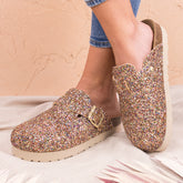 Imagen del producto Zueco Dorado Mujer