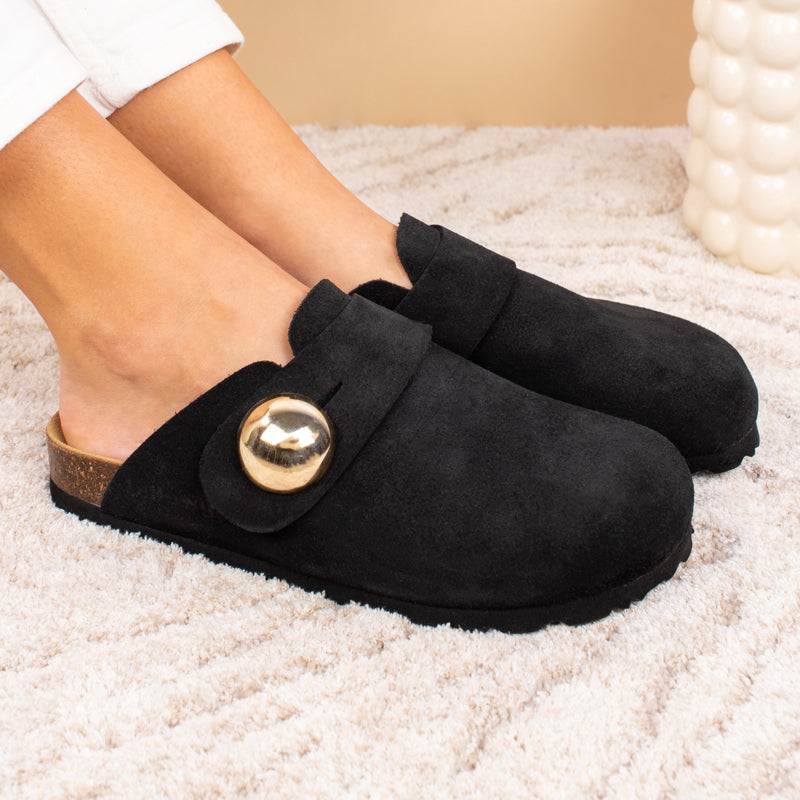 Imagen del producto Zueco Negro Mujer