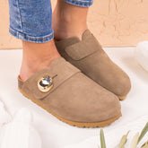 Imagen del producto Zueco Marron Mujer