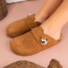 Imagen del producto Zueco Marron Mujer