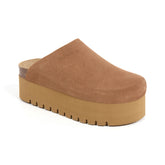 Imagen del producto Zueco Plataforma Cuero Mujer