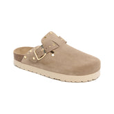 Imagen del producto Zueco Plataforma Marron Mujer