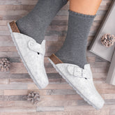 Imagen del producto Zueco Gris Mujer