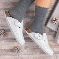 Imagen del producto Zueco Gris Mujer