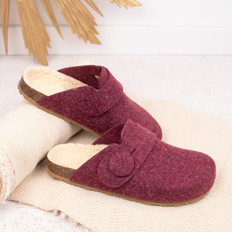 Imagen del producto Zueco Rojo Mujer