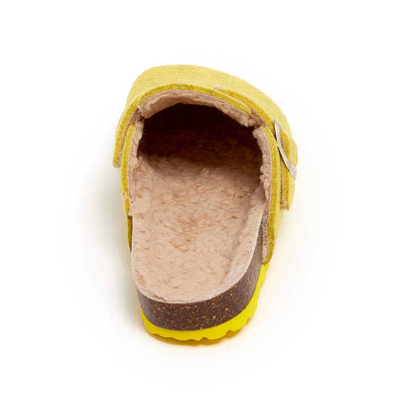 Imagen del producto Zueco Amarillo Mujer