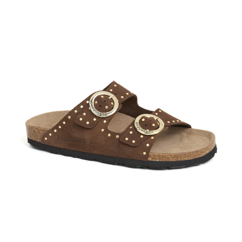 Imagen del producto Sandalia Bari Glam Castaña Marron Mujer