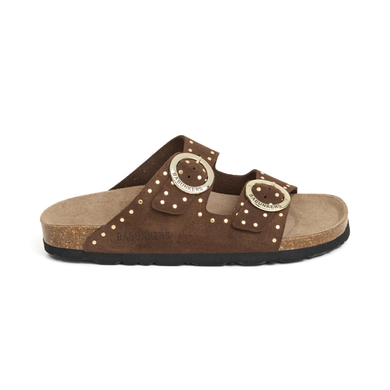 Imagen del producto Sandalia Bari Glam Castaña Marron Mujer