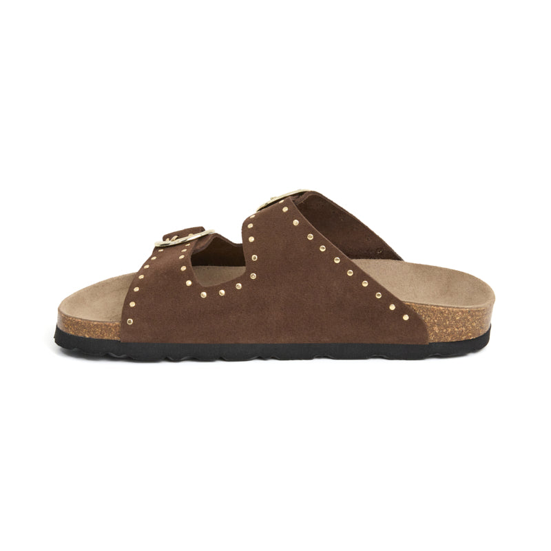 Imagen del producto Sandalia Bari Glam Castaña Marron Mujer