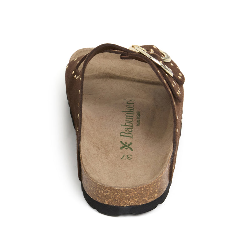 Imagen del producto Sandalia Bari Glam Castaña Marron Mujer