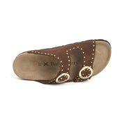 Imagen del producto Sandalia Bari Glam Castaña Marron Mujer