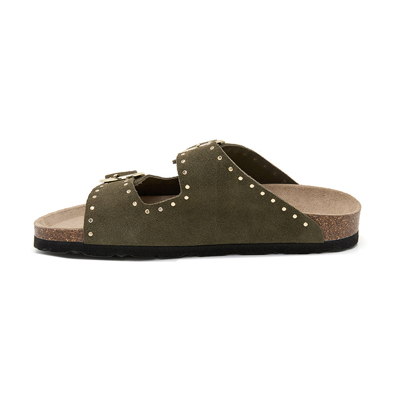 Imagen del producto Sandalia Bari Glam Aceituna Verde Mujer