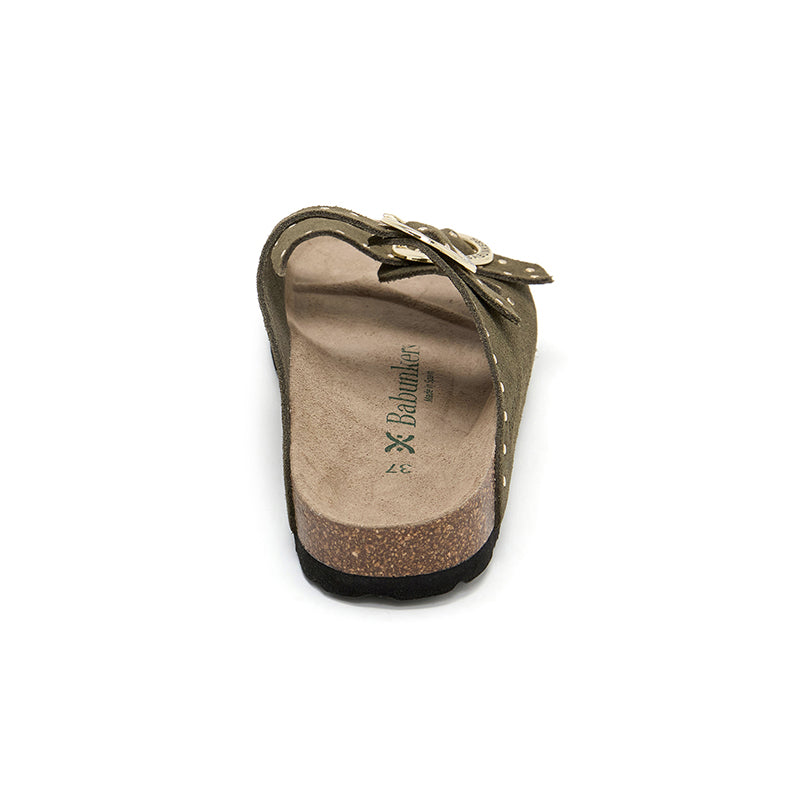 Imagen del producto Sandalia Bari Glam Aceituna Verde Mujer