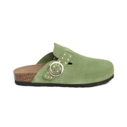 Imagen del producto Zueco Palermo Glam Bosque Verde Mujer