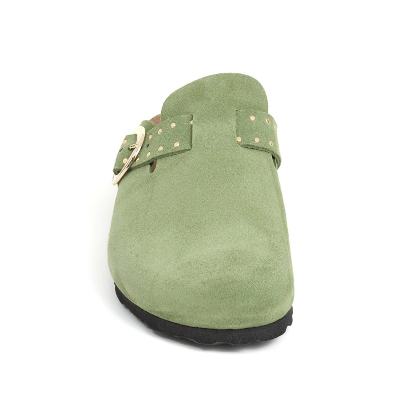 Imagen del producto Zueco Palermo Glam Bosque Verde Mujer