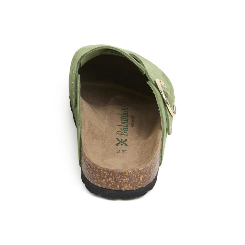 Imagen del producto Zueco Palermo Glam Bosque Verde Mujer