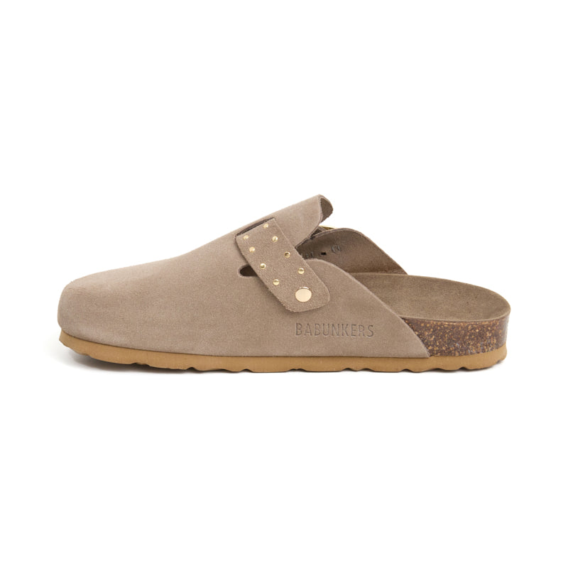 Imagen del producto Zueco Palermo Glam Arena Beige Mujer