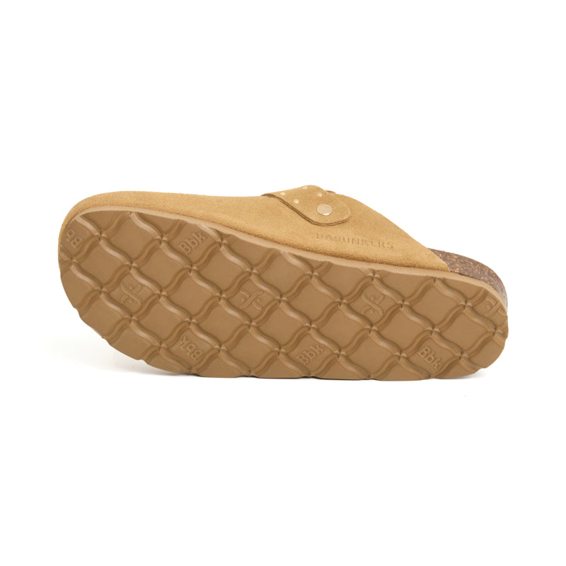 Imagen del producto Zueco Palermo Glam Miel Amarillo Mujer
