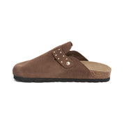 Imagen del producto Zueco Palermo Glam Castaña Marrón Mujer