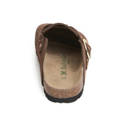 Imagen del producto Zueco Palermo Glam Castaña Marrón Mujer