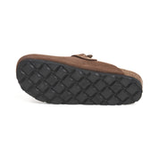 Imagen del producto Zueco Palermo Glam Castaña Marrón Mujer