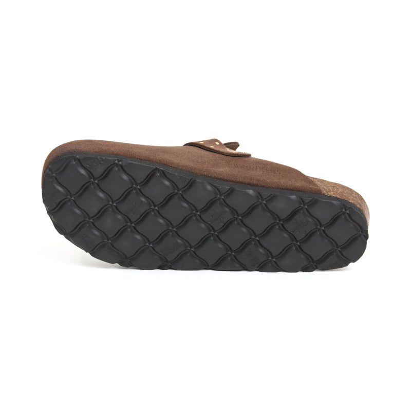 Imagen del producto Zueco Palermo Glam Castaña Marrón Mujer