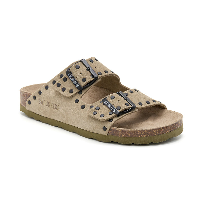 Imagen del producto Sandalia Bari Bold Ecru Kaki Mujer