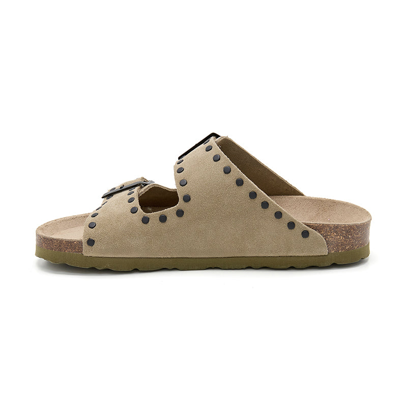 Imagen del producto Sandalia Bari Bold Ecru Kaki Mujer