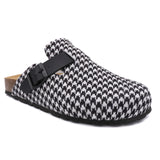 Sabot gris pour femme