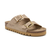 Imagen del producto SANDALIA MALIBÚ PLATAFORMA ARENA MARRON MUJER